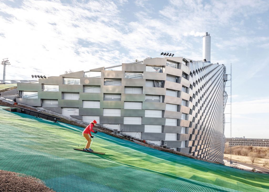 CopenHill, A Waste-to-Energy Plant With a Ski Slope
