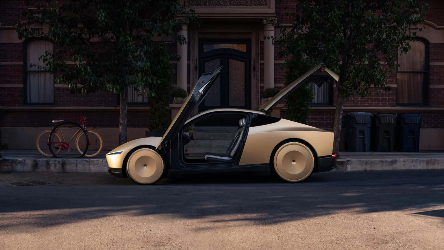 Tesla unveils long-awaited prototype robotaxi