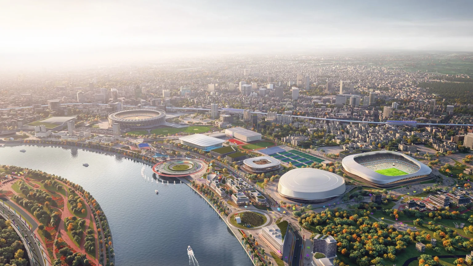 Sardar Vallabhbhai Patel Sports Enclave, Ahmedabad’s 350-Acre Climate-Responsive Sports Masterplan Sardar Vallabhbhai Patel Sports Enclave