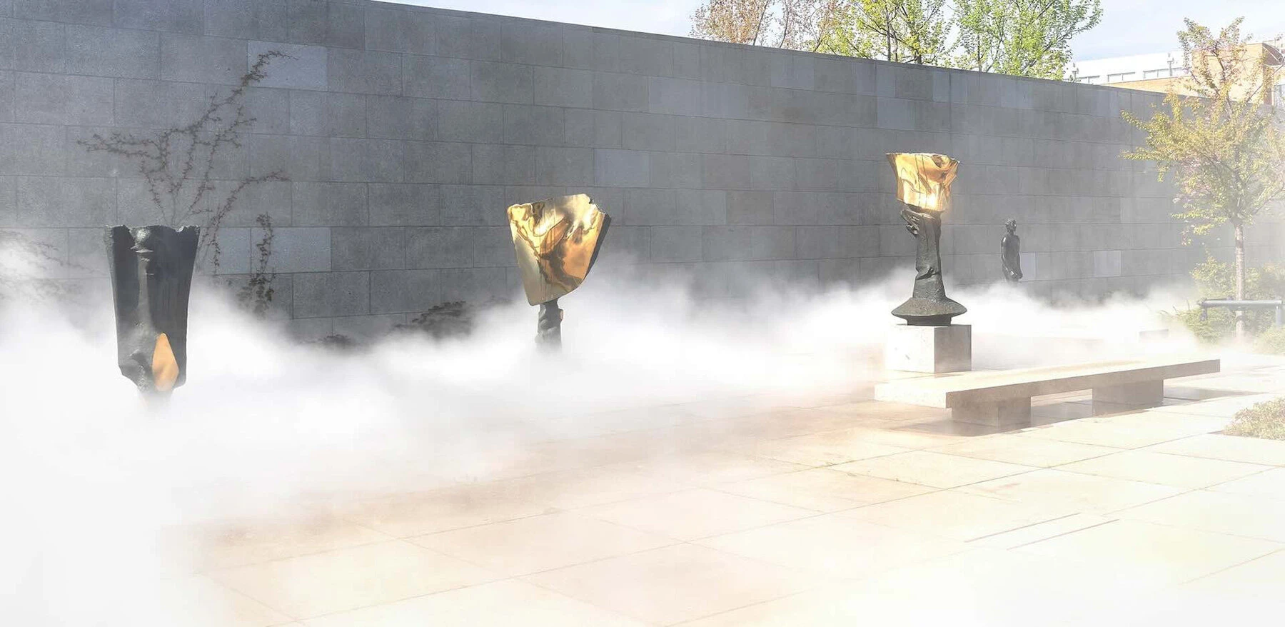 Fujiko Nakaya's Fog Sculpture