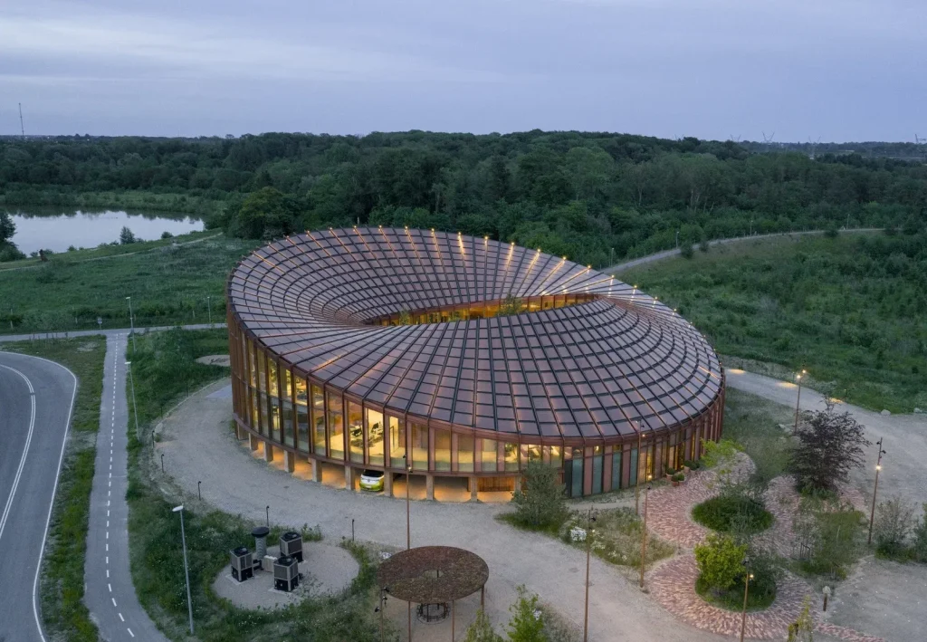BIG Designs Dymak’s Circular Headquarters as a Living Showcase of Sustainable Materials