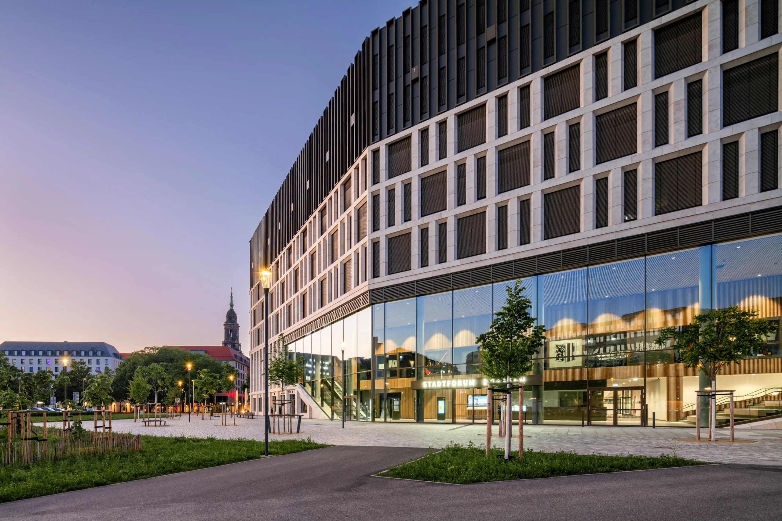 TCHOBAN VOSS Architekten Unveils Stadtforum Dresden Administrative Building
