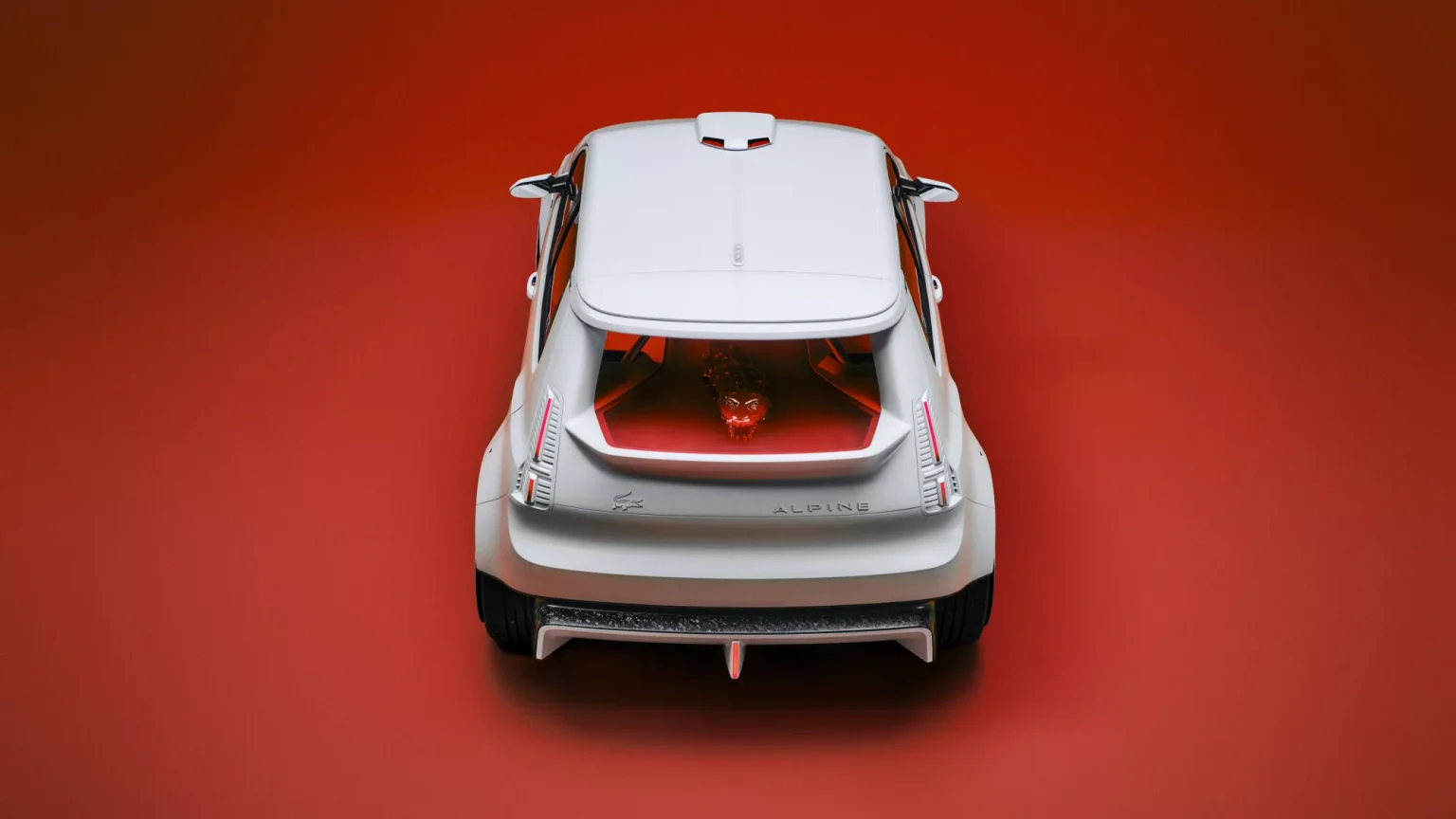 Alpine x Lacoste A290 Rallye Is an Electric Rally Car With 290 Hidden Crocodiles Alpine x Lacoste