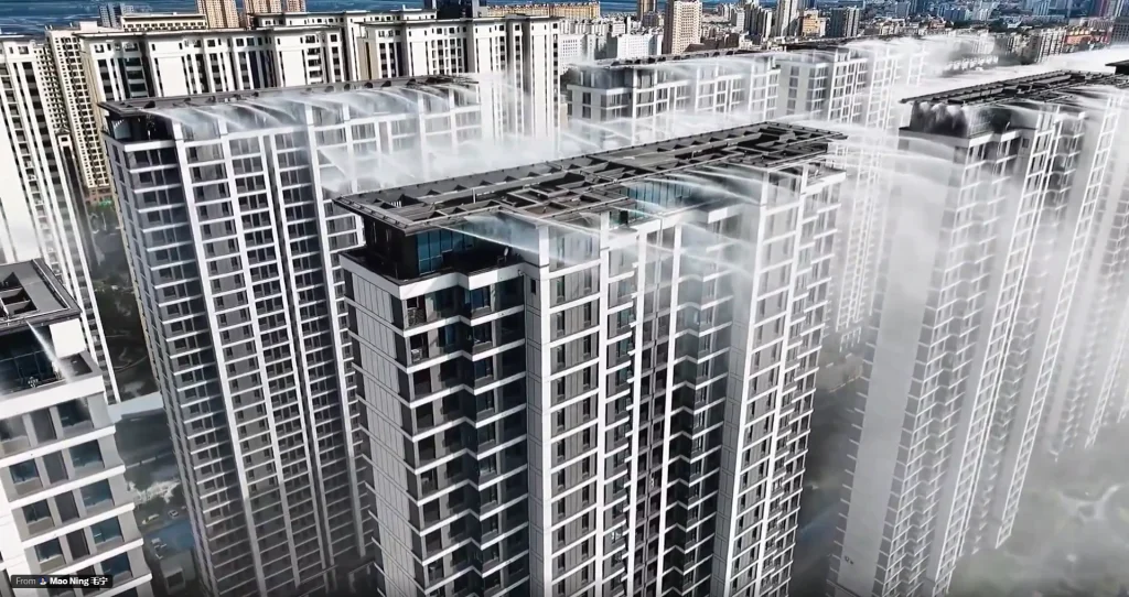 China's Outdoor AC Cools Residential Buildings to Fight Heatwaves