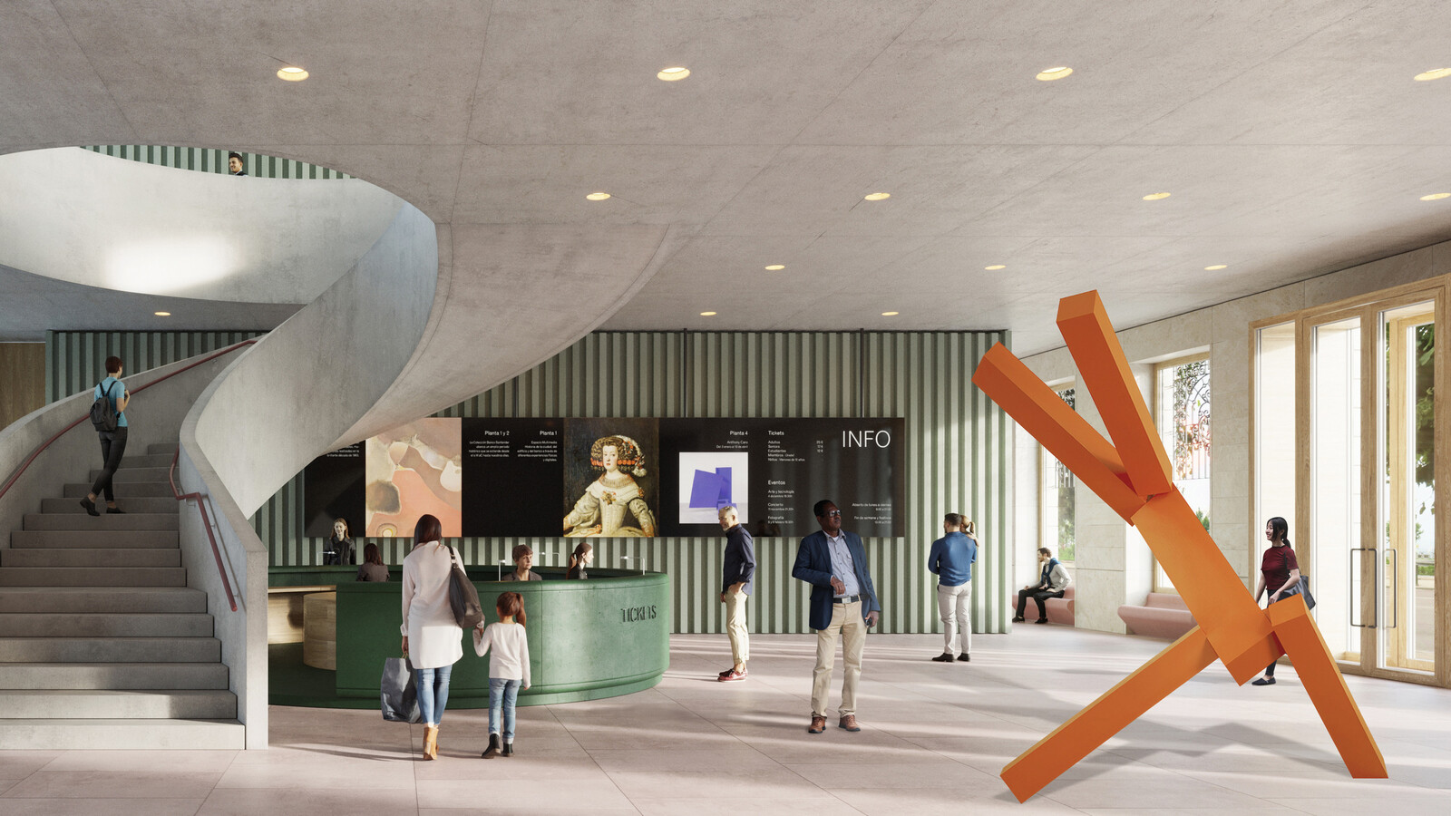 David Chipperfield Architects Reopen the Historic Pereda Building as Faro Santander