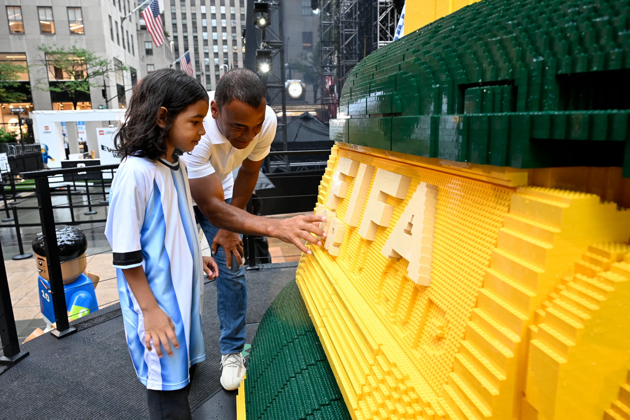 LEGO Builds the World's Biggest FIFA World Cup Trophy