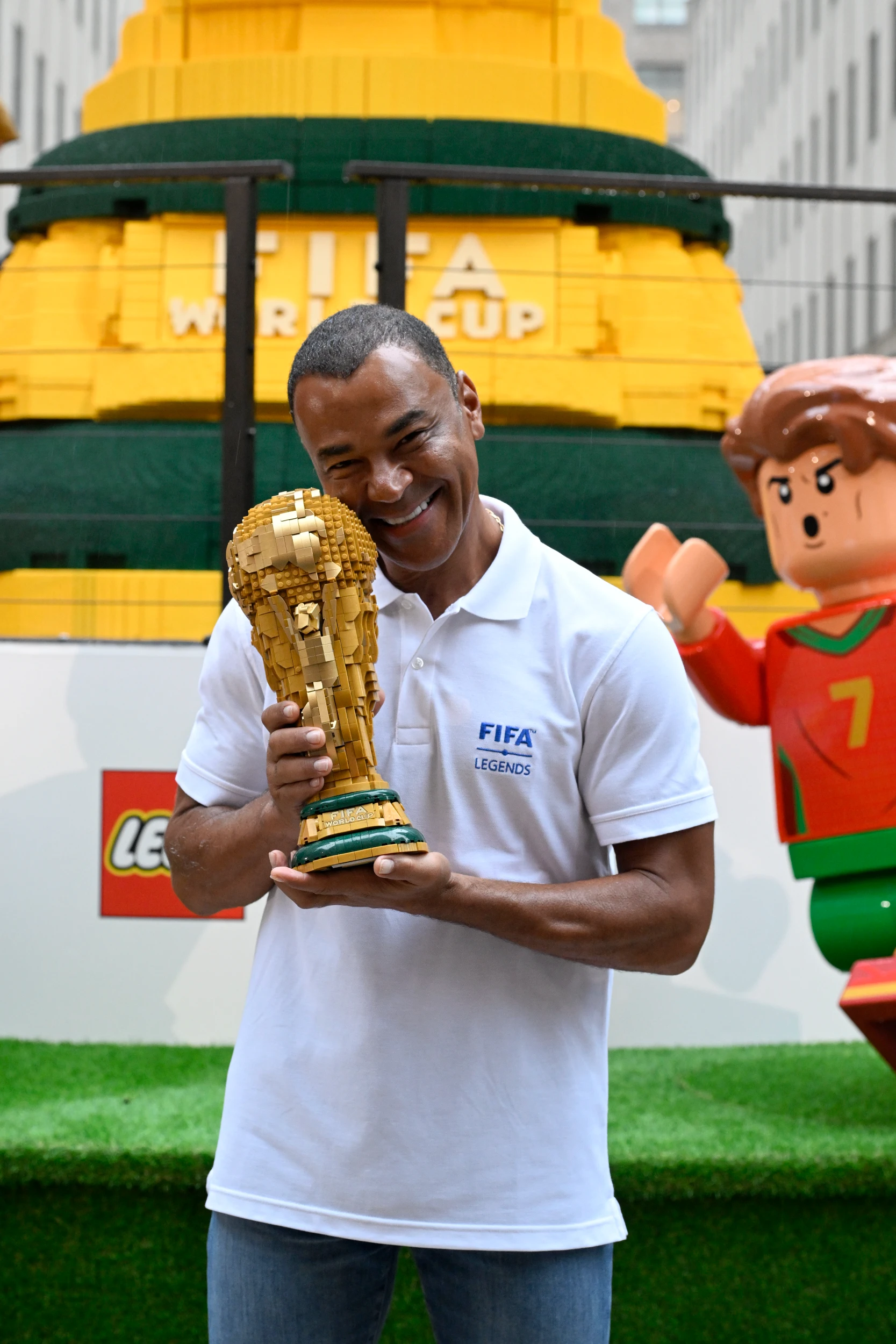 LEGO Builds the World's Biggest FIFA World Cup Trophy