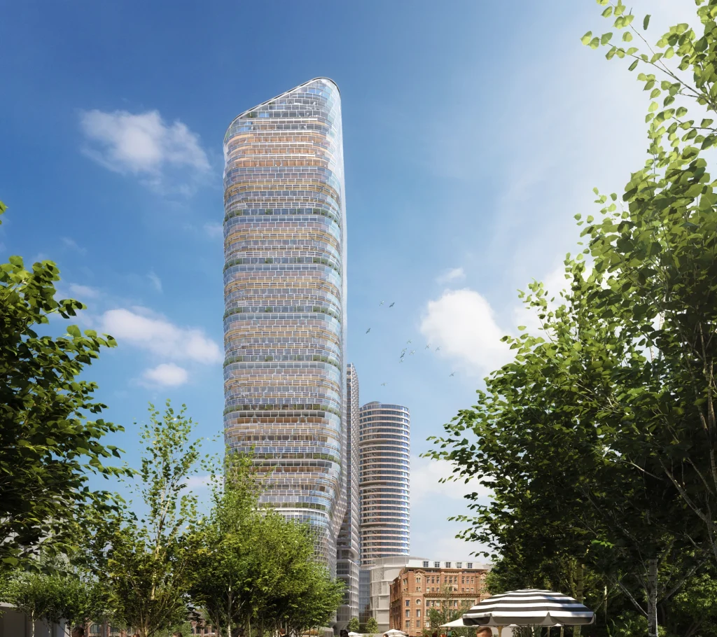 World’s Tallest Hybrid Timber Tower by SHoP and BVN Rises 180 Metres Above Sydney World’s Tallest Hybrid Timber Tower