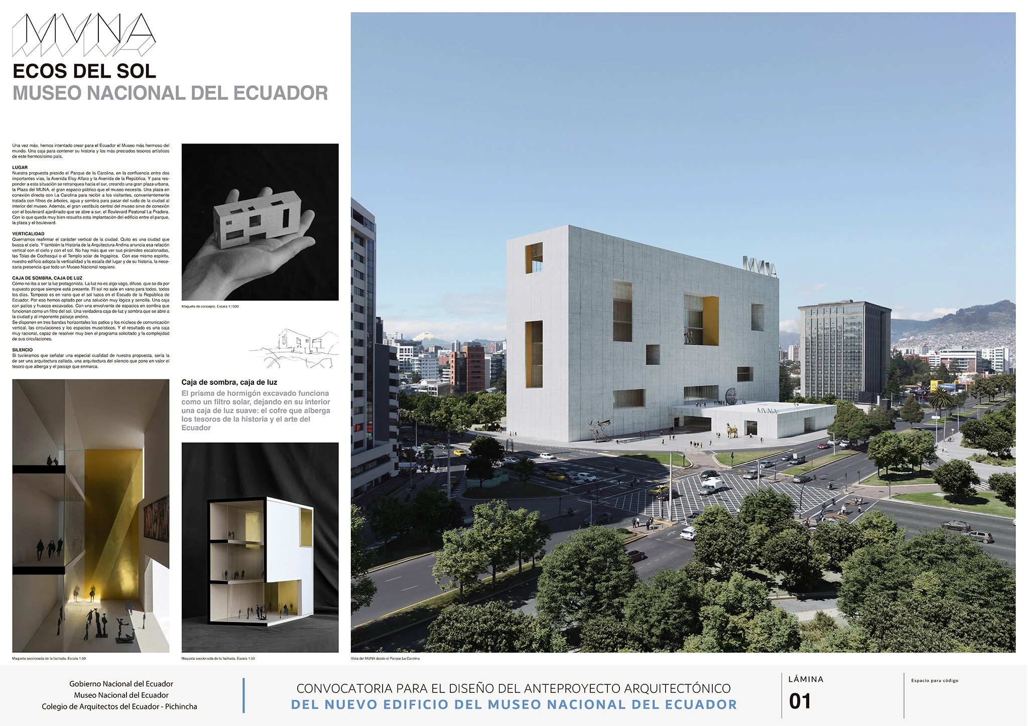 Controversy Erupts After Campo Baeza and MAODA Win Ecuador National Museum Competition