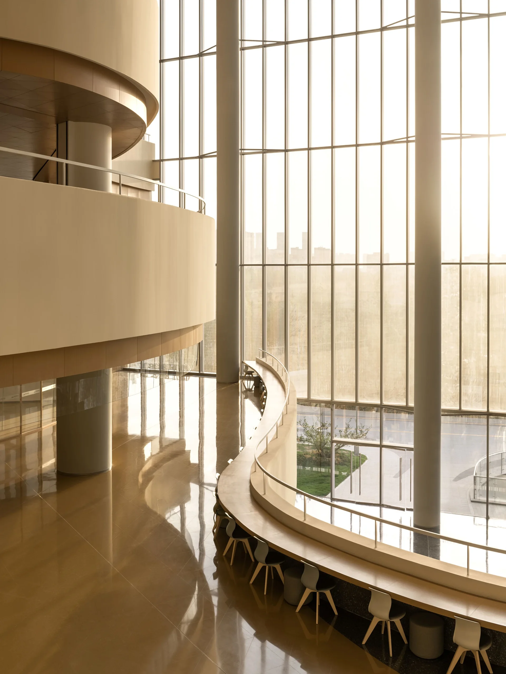 Chang'an Academy · Xi'an Public Library, designed by HONG Designworks