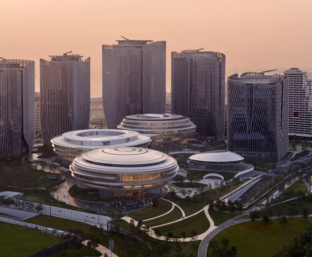MAD Completes Tencent’s Tengyun Center, Opening a Corporate Campus to the Public MAD Completes Tencent's Tengyun Center