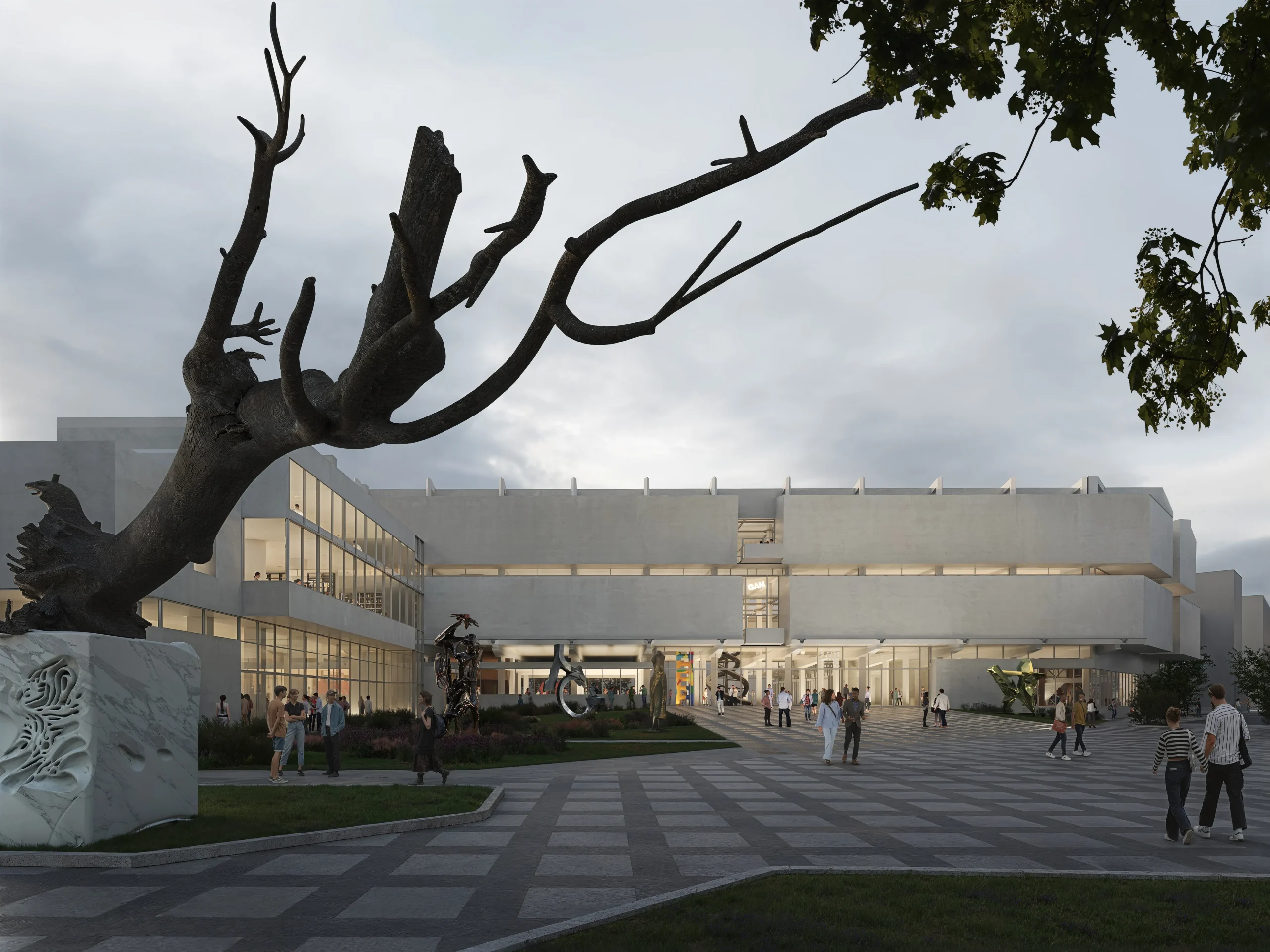 MVRDV Wins Turin’s GAM Museum Competition, Blending Modernist Heritage and Contemporary Innovation