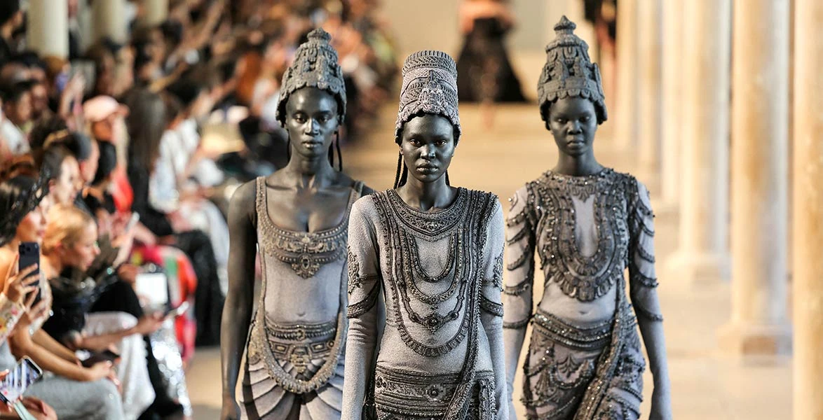 The Paris Couture Collection That Wore an Entire Civilization
