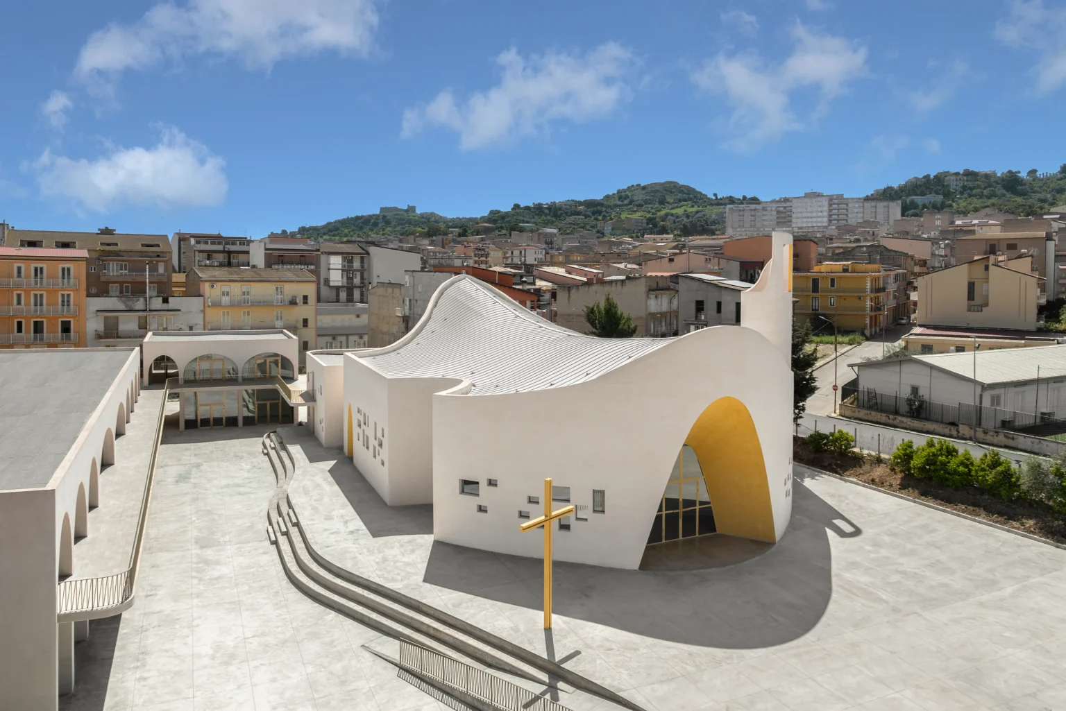 Santa Barbara Parish Complex Shapes a Contemporary “Campus of Faith” in Sicily Santa Barbara Parish Complex