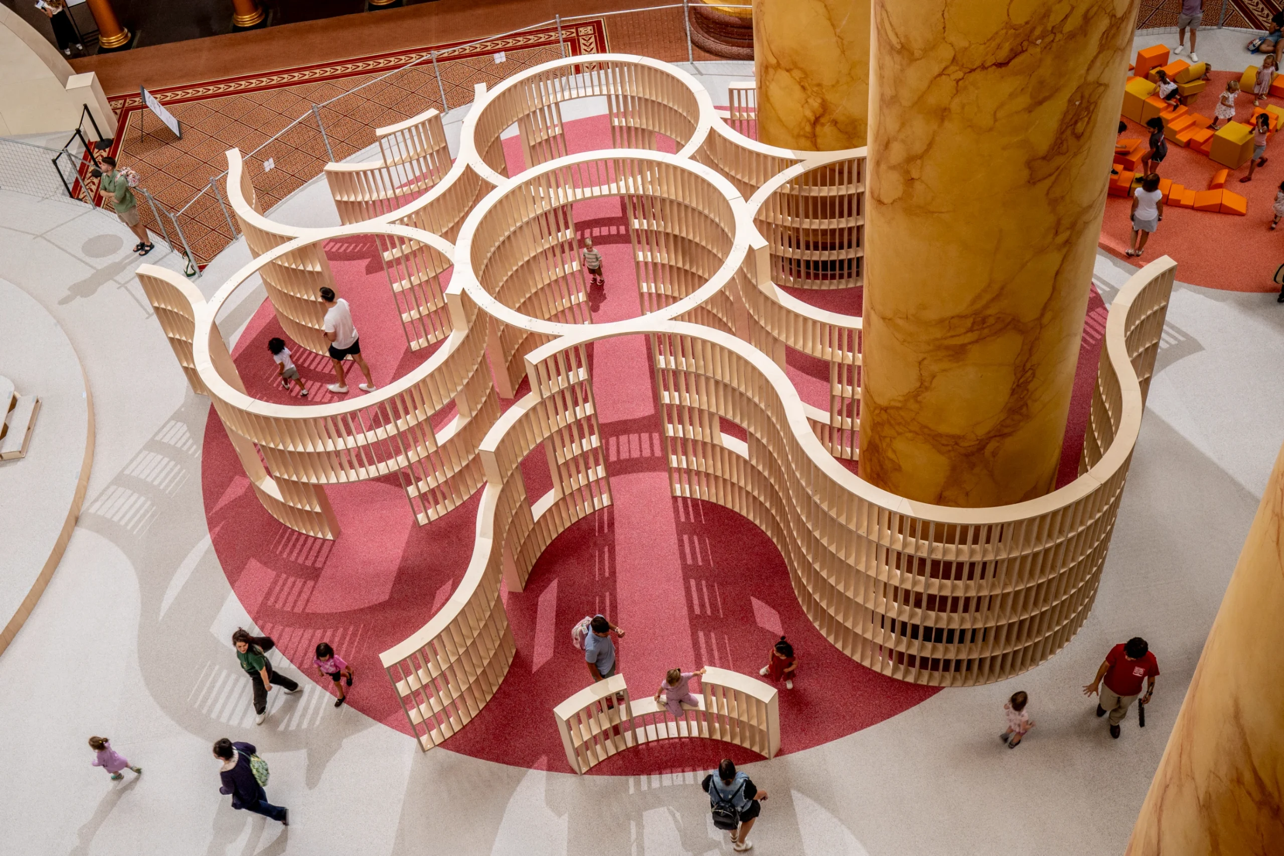 Snarkitecture Transforms the National Building Museum into an Immersive Indoor Playground