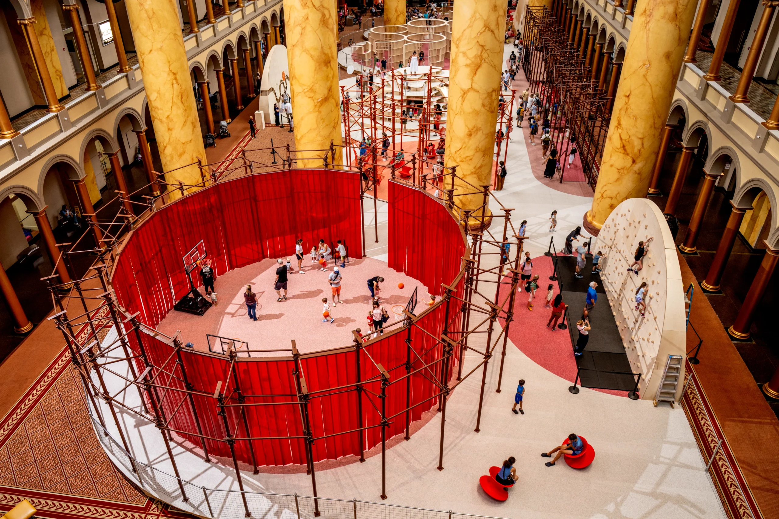 Snarkitecture Transforms the National Building Museum into an Immersive Indoor Playground