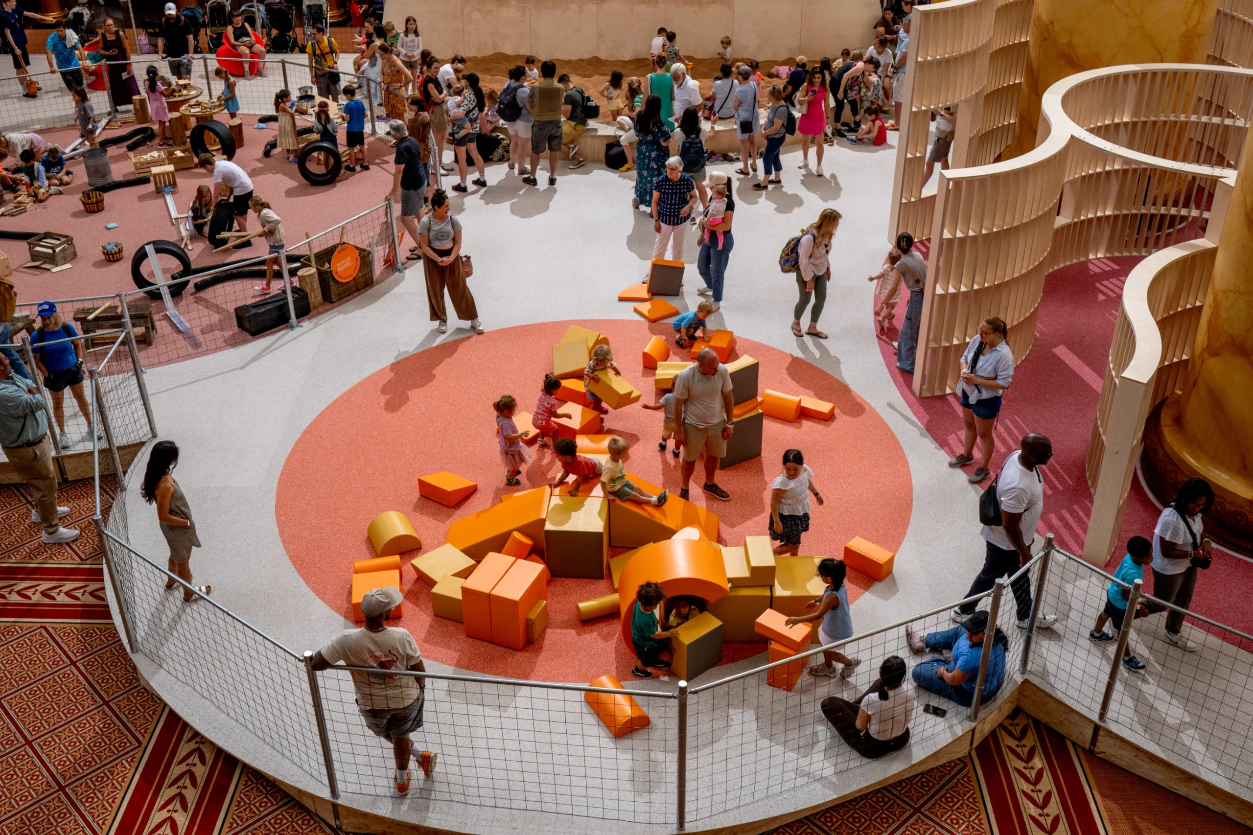 Snarkitecture Transforms the National Building Museum into an Immersive Indoor Playground