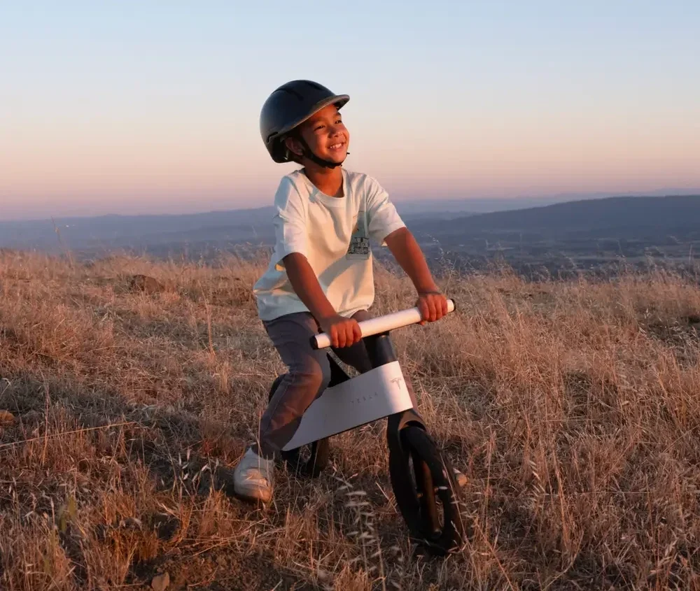 Tesla Launches $225 Balance Bike for Kids Tesla Balance Bike for Kids