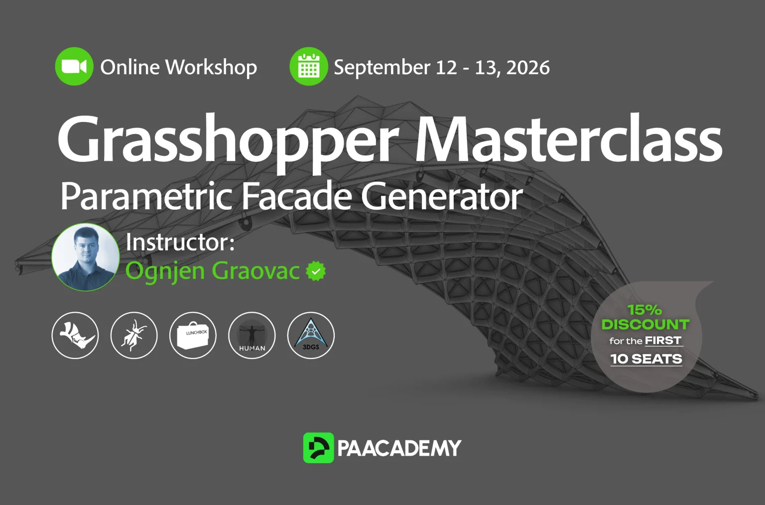 Grasshopper Masterclass: Parametric Facade Generator