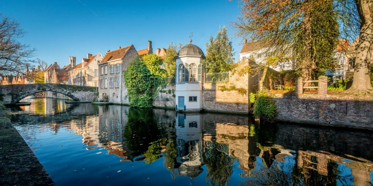 Groenerei Canal District, Bruges, Belgium