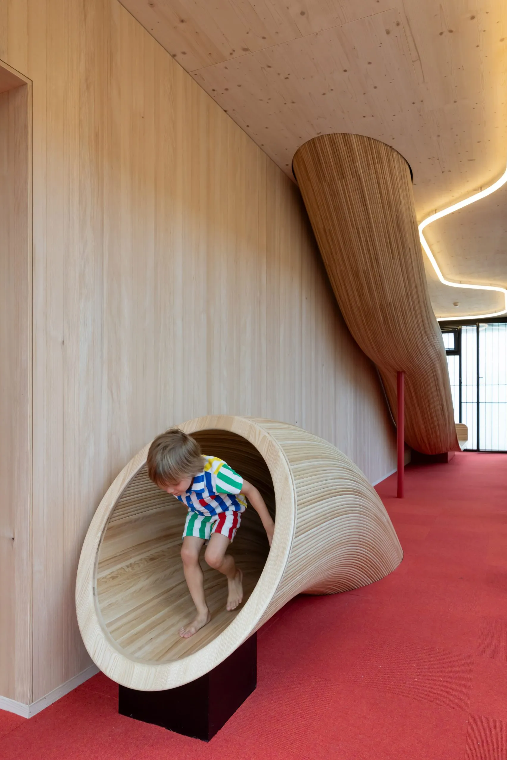 Kéré Architecture Designs a Five-Storey Timber Kindergarten at TUM Built Around Play, Community and Care