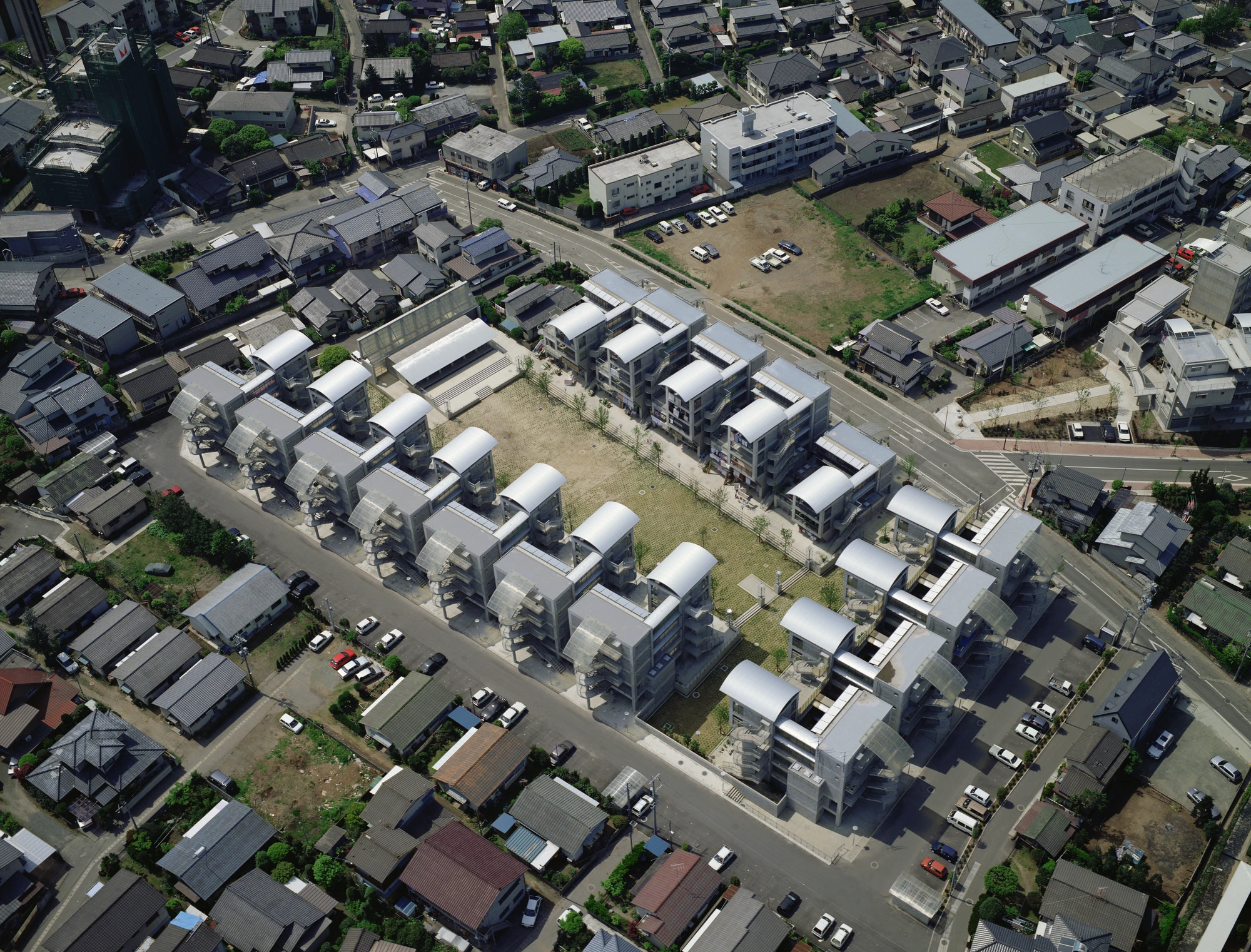 Bird’s Eye View of Hotakubo Housing Complex