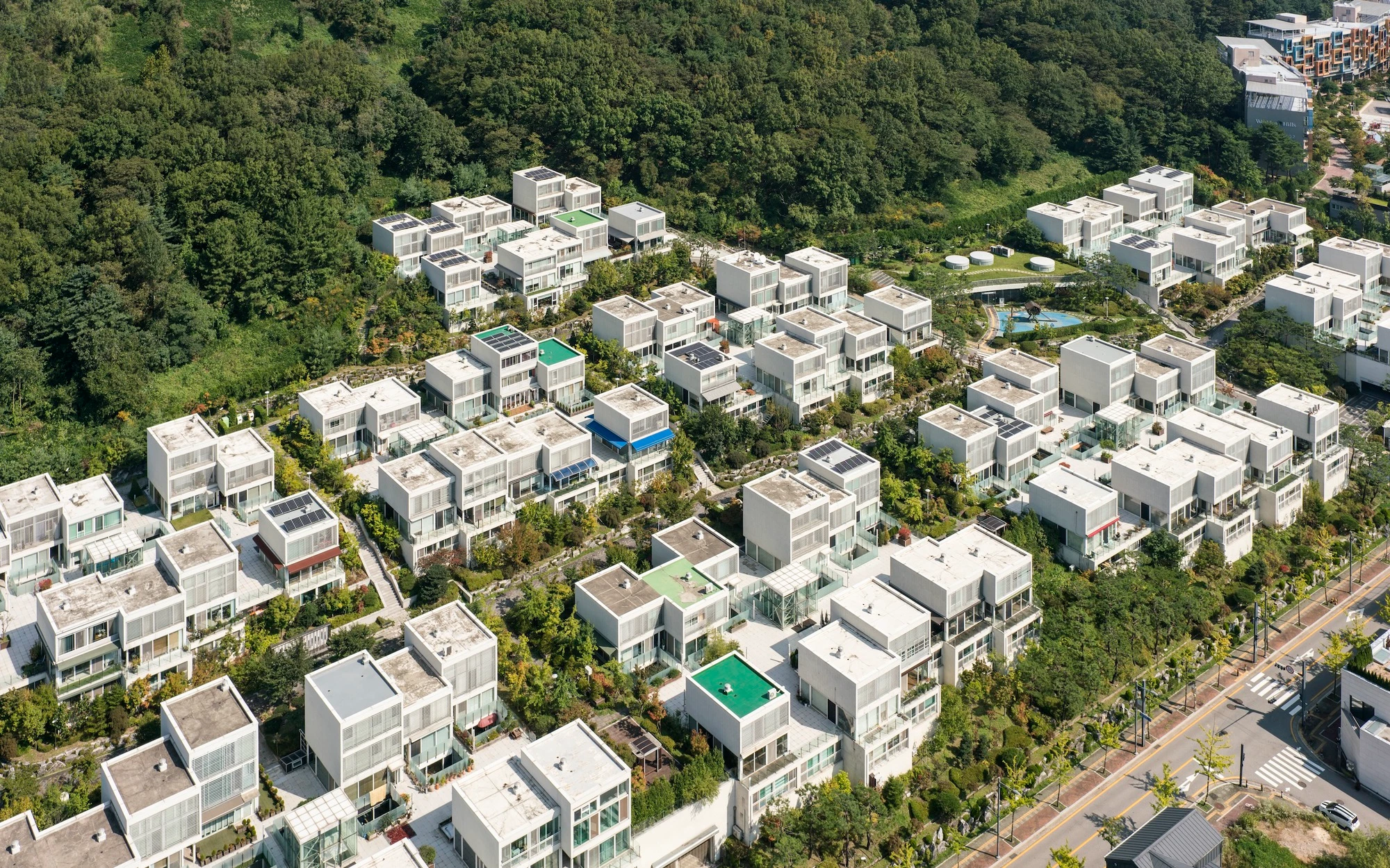 Bird’s Eye View of Pangyo Housing